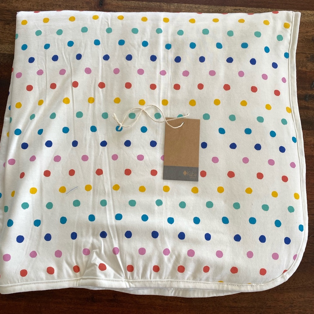 New Kyte Polka Dot Baby Blanket 1.0 TOG